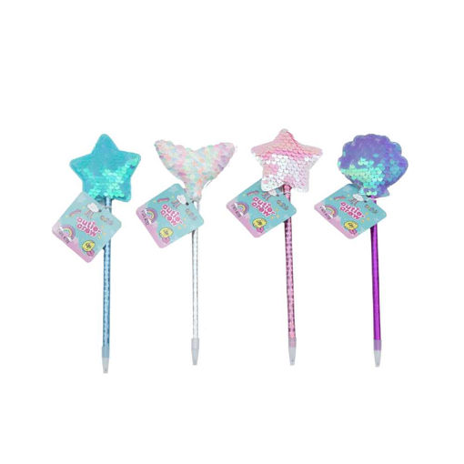 Picture of CUTIE CREW PEN MERMAID SEQUINS